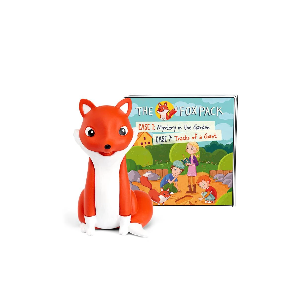 TONIES The Fox Pack - Mystery In The Garden & Tracks Of A Giant Tonie Figure 3 TONIES The Fox Pack - Mystery In The Garden & Tracks Of A Giant Tonie Figure