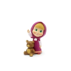 TONIES Masha And The Bear Tonie Figure -Playtime Shop Tonies Masha and the Bear Audio Character for use with Toniebox Player 2