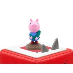 TONIES George Pig Tonie Figure -Playtime Shop Tonies Tonies George Pig Audio Character for use with Toniebox Player Audioplayer Character 3