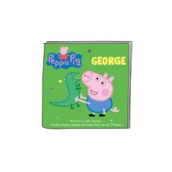 TONIES George Pig Tonie Figure -Playtime Shop Tonies Tonies George Pig Audio Character for use with Toniebox Player Audioplayer Character 5