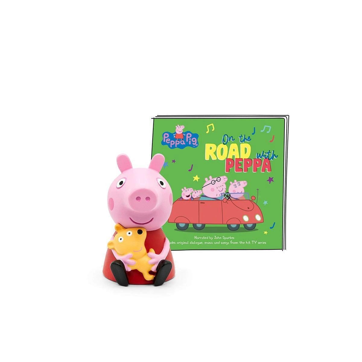 TONIES Peppa Pig - On The Road With Peppa Tonie Figure 3 TONIES Peppa Pig - On The Road With Peppa Tonie Figure