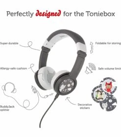 Tonies Headphones - Gray 9 Tonies Headphones - Gray -Playtime Shop tonies headphones gray 114