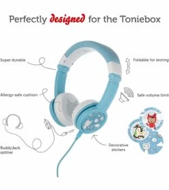 Tonies Headphones - Pink -Playtime Shop tonies headphones pink 124