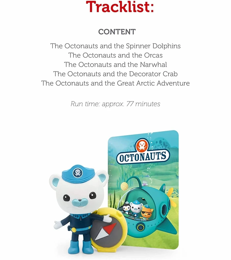 Tonies Octonauts - Captain Barnacles 6 Tonies Octonauts - Captain Barnacles - Image 4