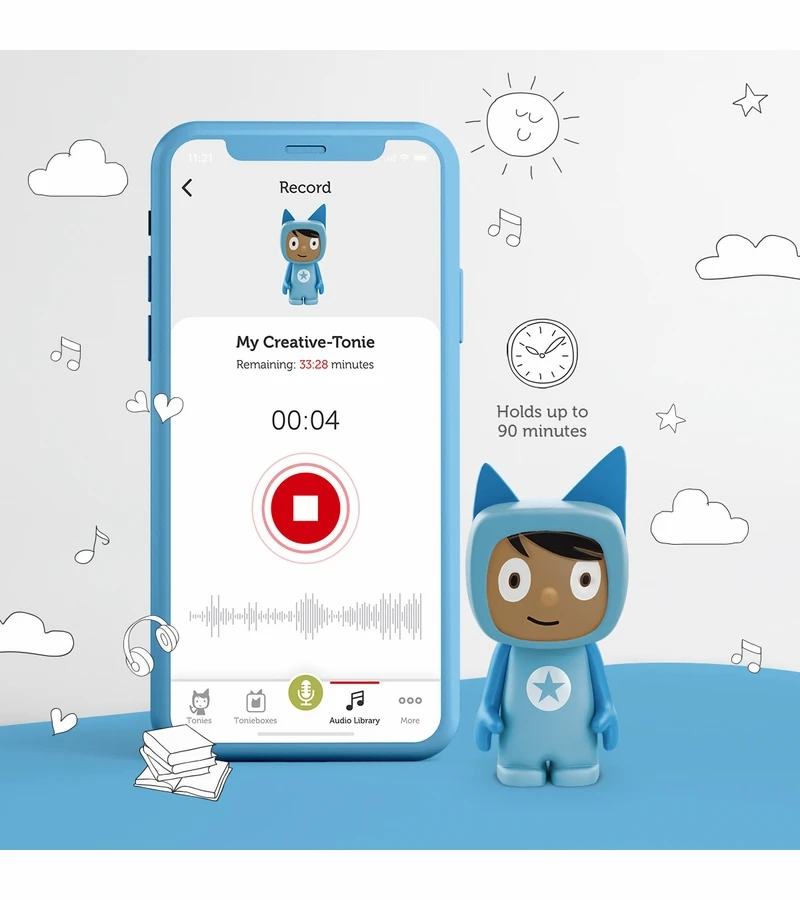 Tonies Toniebox Starter Set - Light Blue 8 Tonies Toniebox Starter Set - Light Blue - Image 6