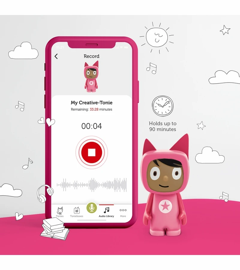 Tonies Toniebox Starter Set - Pink 7 Tonies Toniebox Starter Set - Pink - Image 5